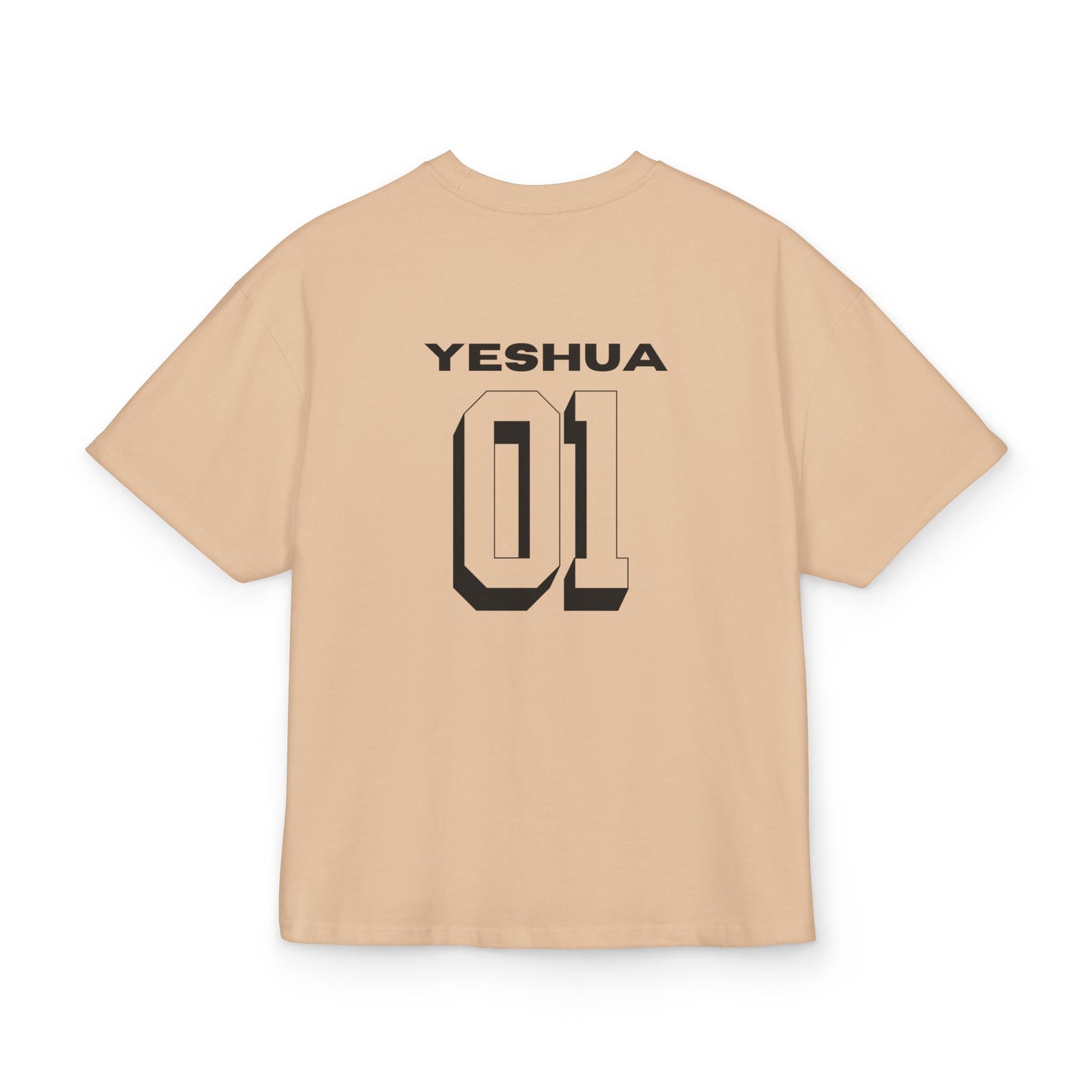 Unisex Cotton Box Tee - "Put Jesus First" & "Yeshuah 01"