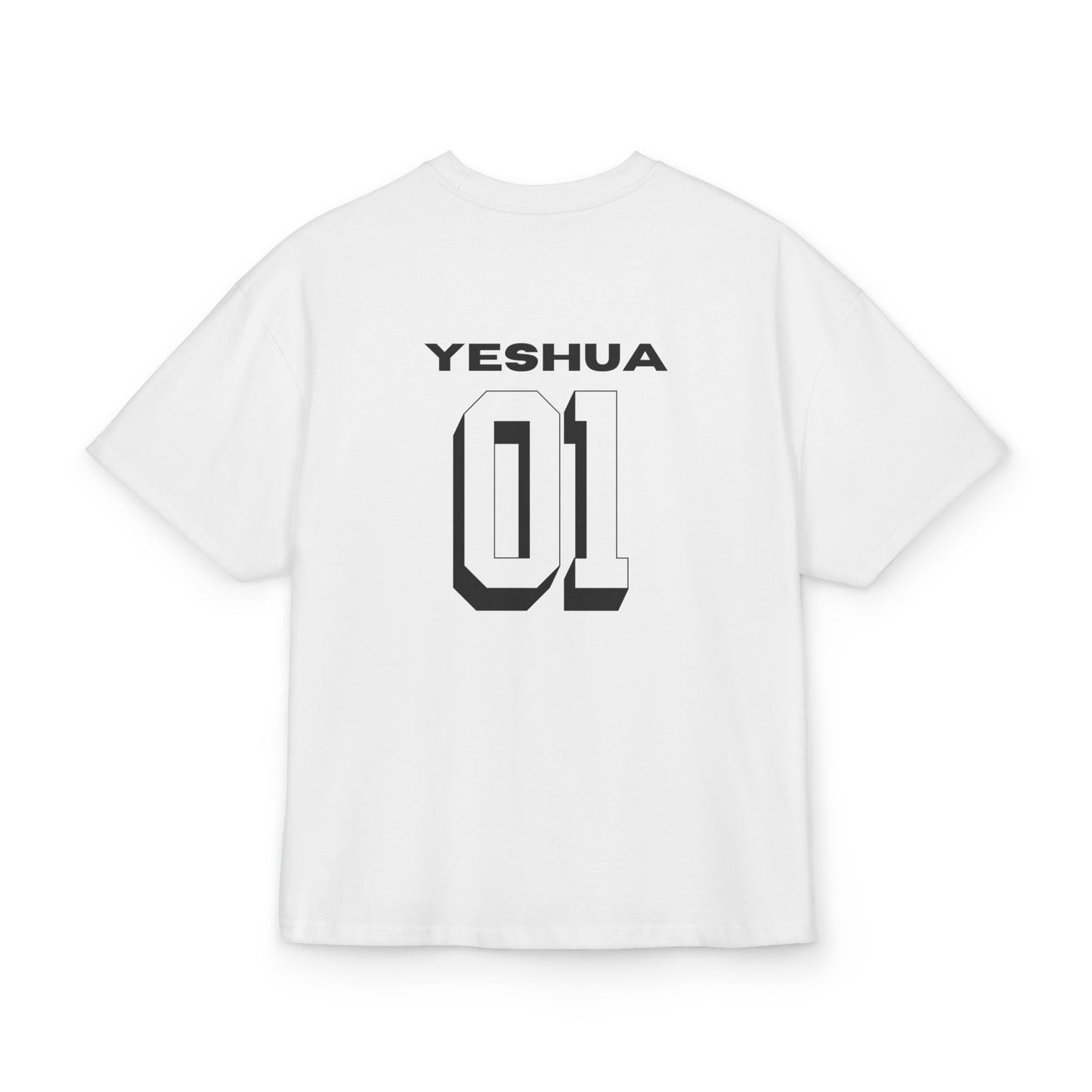 Unisex Cotton Box Tee - "Put Jesus First" & "Yeshuah 01"
