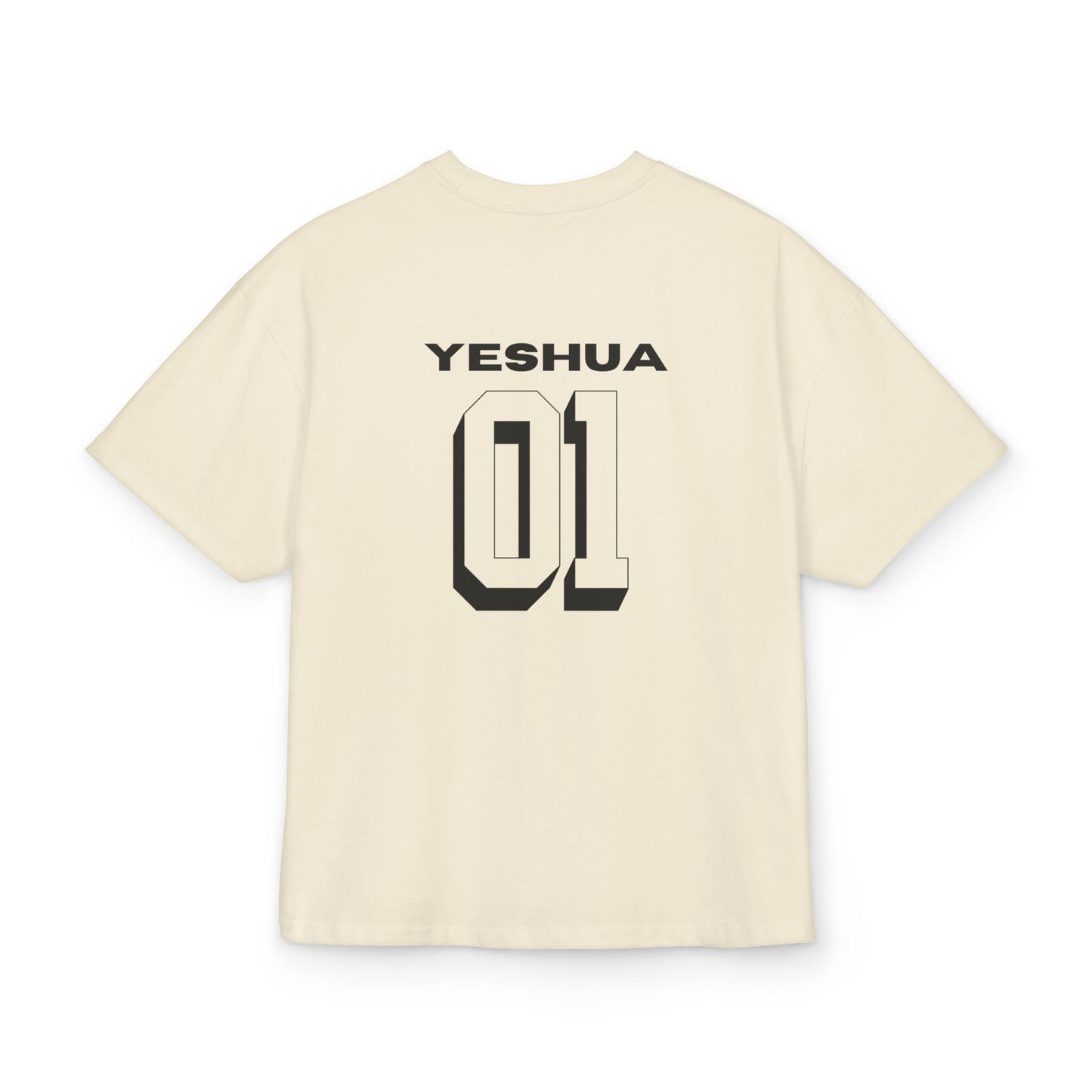 Unisex Cotton Box Tee - "Put Jesus First" & "Yeshuah 01"