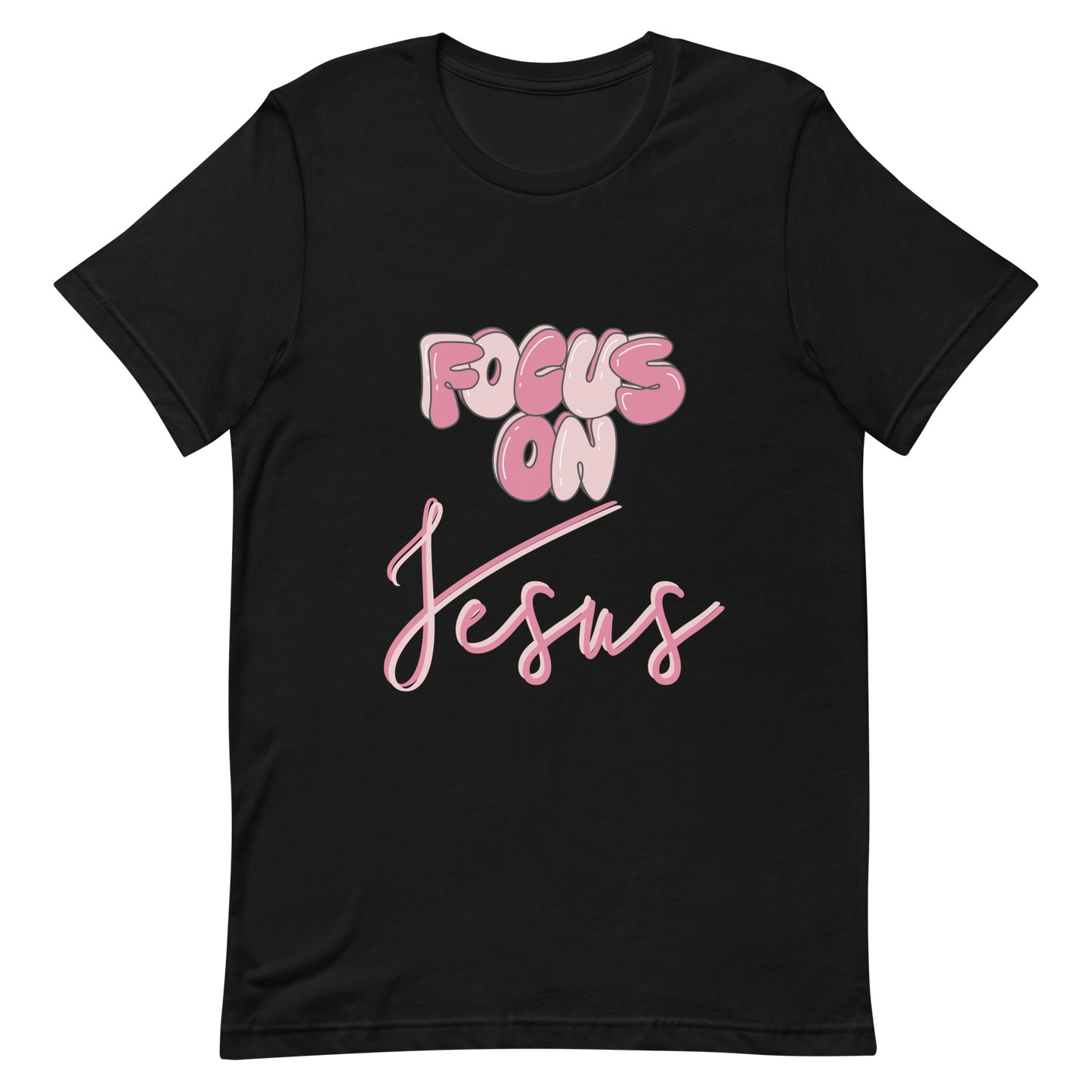 FOCUS ON JESUS| T-Shirt (pink)