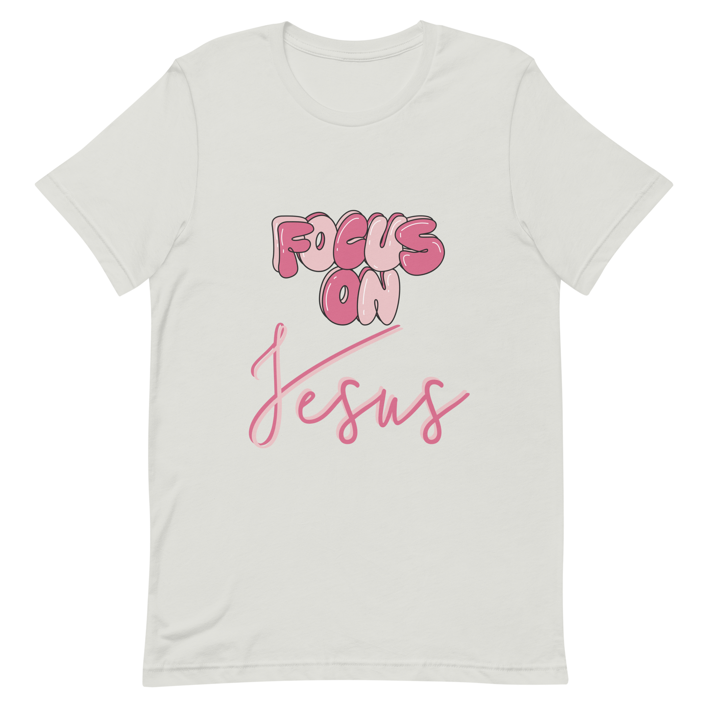 FOCUS ON JESUS| T-Shirt (pink)