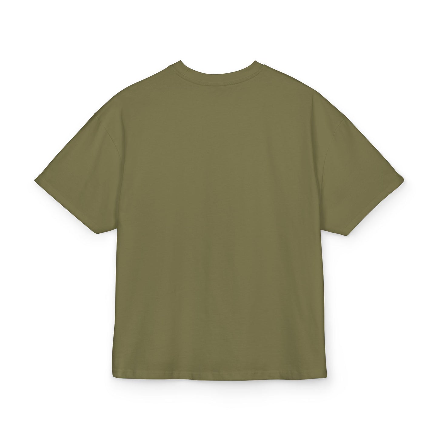 Unisex Cotton Boxy Tee - Jesus is King Design